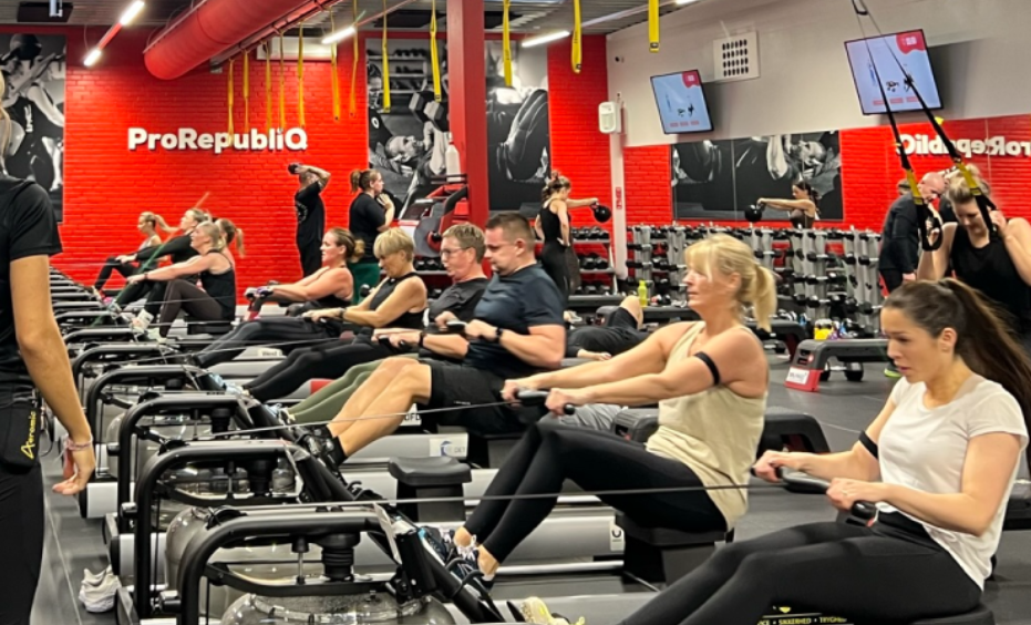 Træning i ProRepubliQ Fitness
